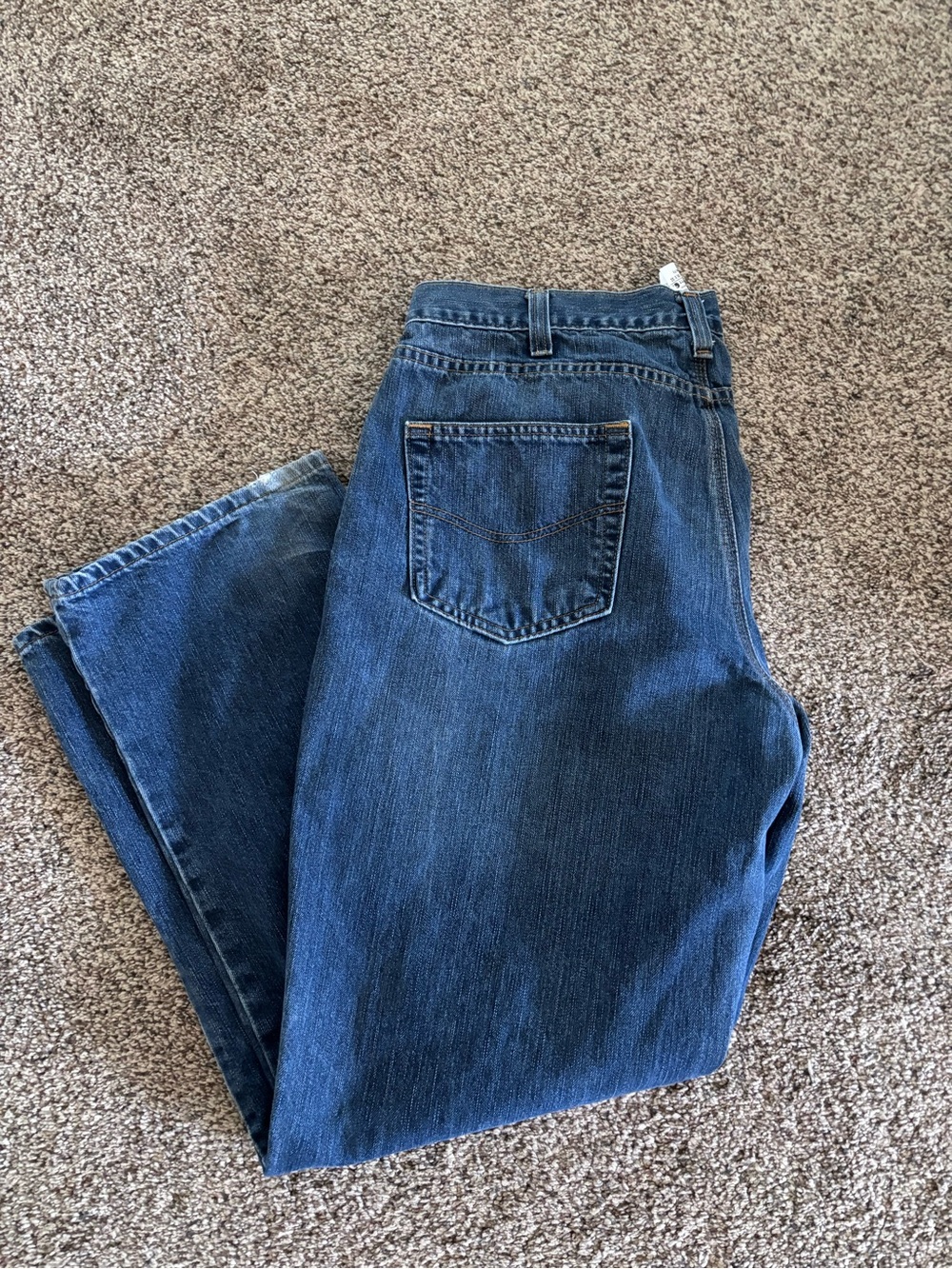 Carhartt Women's Dark Blue Straight-Leg Jeans